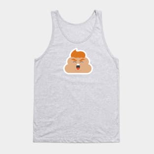 "Donald Dump" Trump Poop Emoji - Funny Politics Shirt Tank Top